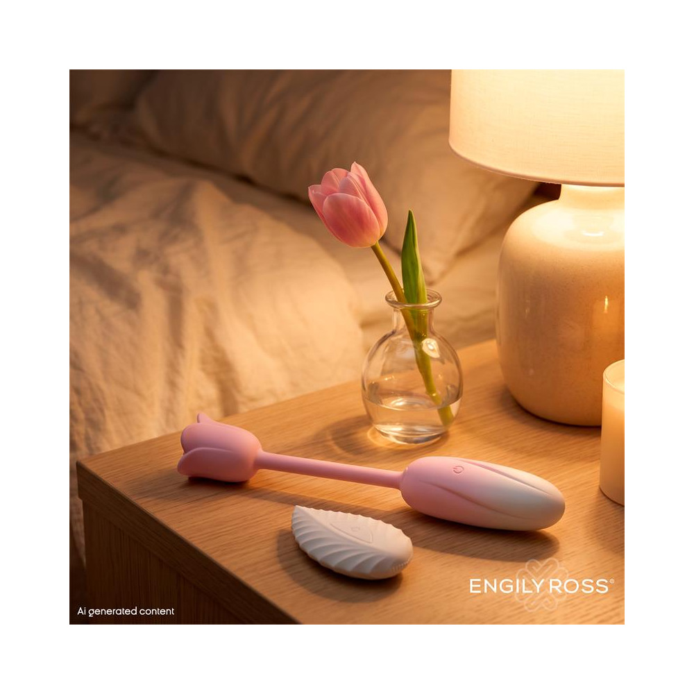 Florae Huevo Vibrador con Rosa Estimuladora