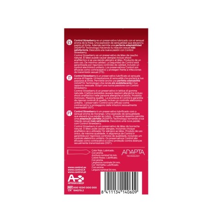 CONTROL Strawberry 12 uds