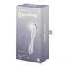Estimulador de Cristal Dazzling Crystal 1 Hot and Cold Transparente Satisfyer