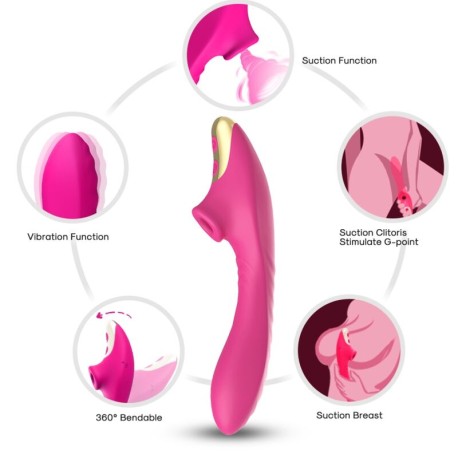 Dudu Succionador Clitoris Fucsia