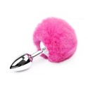 Plug Pompón Rosa Talla S