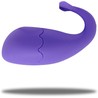 Barine morado huevo vibrador con mando
