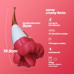 Jagger estimulador de 10 modos de vibración