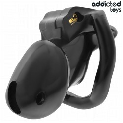 Addicted Toys Locked - Mindnight Cell Jaula Para Pene Talla S 4.8 Cm