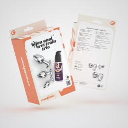 Bijou Anal Wet Train Trio Crushious Transparente