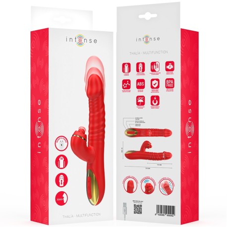 THALIA VIBRACIÓN &amp; EMPUJE &amp; ESTIMULACIÓN ROJO