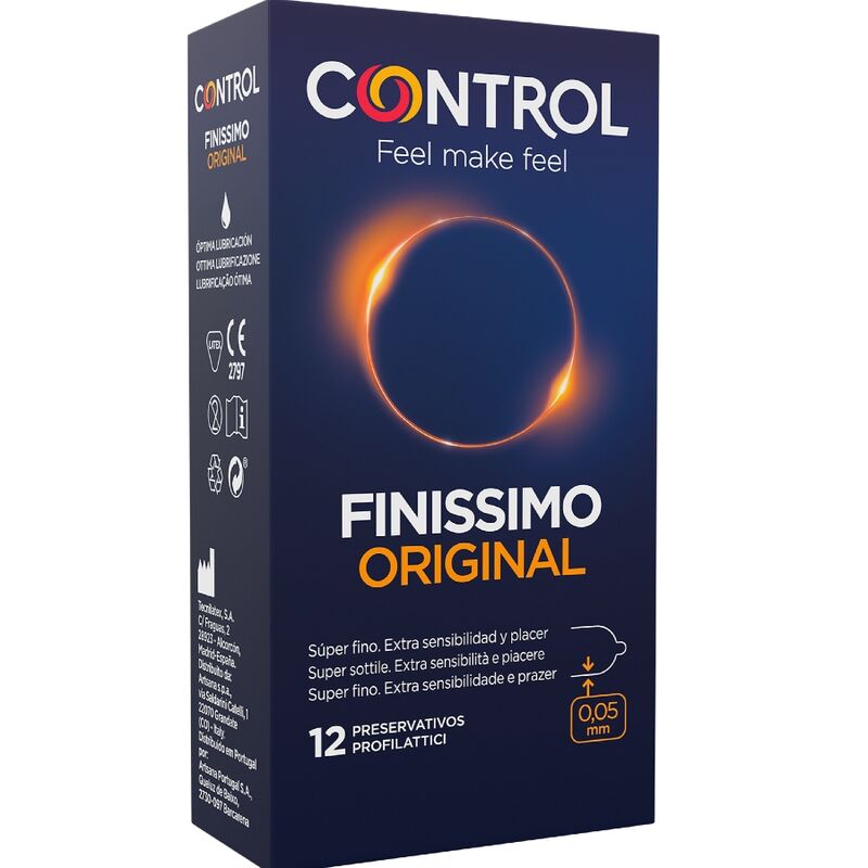 FINISSIMO PRESERVATIVOS 12 UNIDADES - CONTROL
