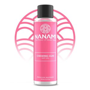 Aceite de Masaje Efecto Calor Hot Oil Aroma Chicle 100ml Nanami