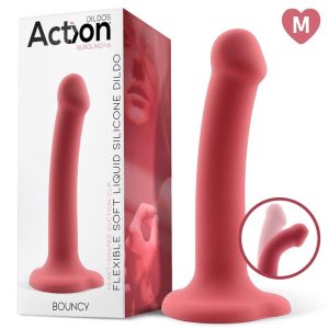 Bouncy Dildo Talla M Rojo